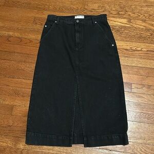 Free people wild roses midi skirt